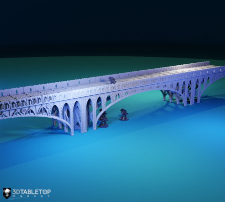 Elevated Bridge Platform (0.5 meters)